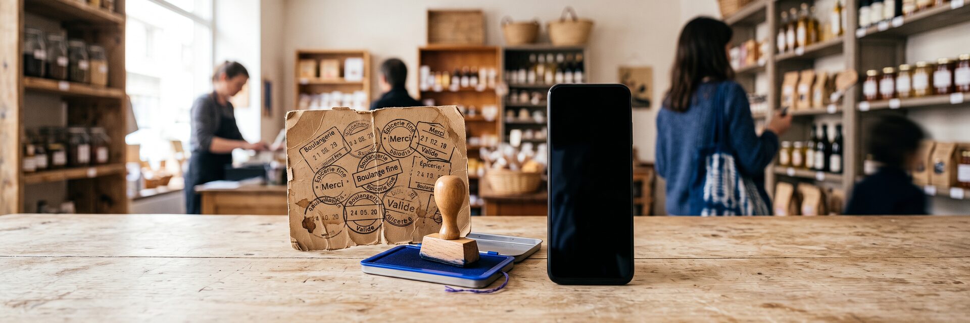 Carte de fidélité digitale vs carte carton : le comparatif complet