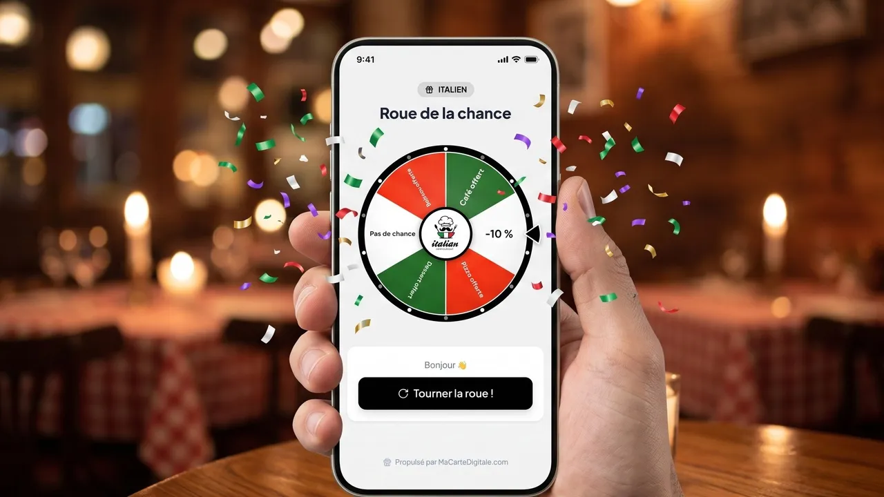 Roue de la chance personnalisable